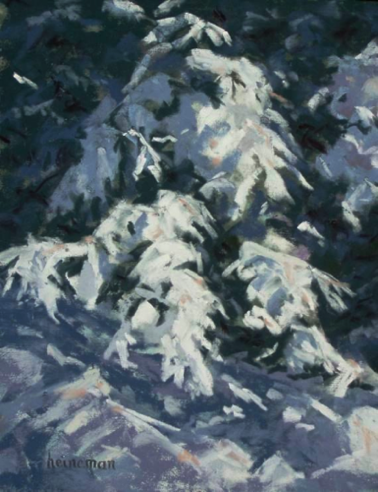 The Weight Of Snow
8x10    Pastel